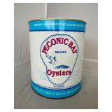 Peconic Bay Gallon Oyster Can