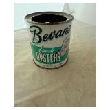 Bevans Oysters VA 303 Pint Oyster Can