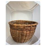 Antique Split Oak Fish Basket