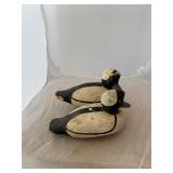 Pair of NBT JR Bufflehead Gloucester Va Decoys