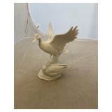 Kaiser White Duck Porcelain Statue