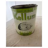 W E Kellum VA 15 Weems Va Oyster Can