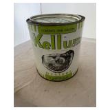 W E Kellum Weems VA15 Gallon Oyster Can