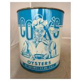 Cooks Bena VA Gallon Oyster Can