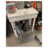 Antique White Table