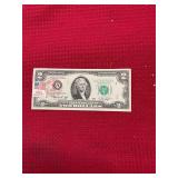 1976 $2 First Day Cover Bill