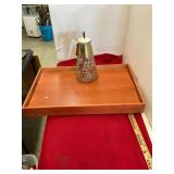 Serving Tray and Vintage Pot