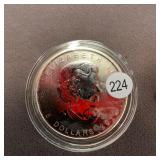 Silver 1oz .999 Canada 2012 Cougar Round