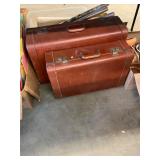2 Vintage Suit Cases Lot