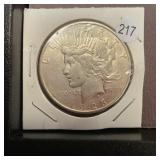 1923 Liberty Peace Silver Dollar