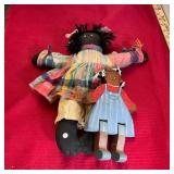 Vintage Americana Folk Art Doll Lot