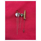 4 Antique Pins