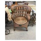 Antique Wicker Chair