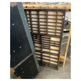 Antique Printers Tray