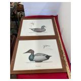 2 Duck Prints Lot
