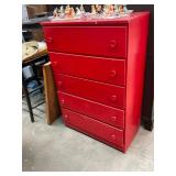 Red Dresser