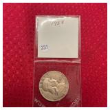 1958 Franklin Half Dollar