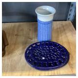 Blue Kitchenware Lot