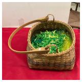 Antique Oak Easter Basket