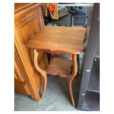 Antique Oak Square Table