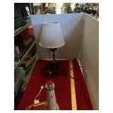 Lefton Lighthouse Lamp and Lamp