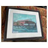 Anne Smith Old Red Barn Print