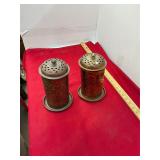 2 Copper Candle Holders