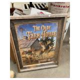 Farm House Buck Wall Hanging Sign