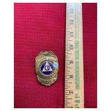 Fayette County Rescue Unit Captain Vintage Badge