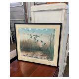 Signed Evening Refuge Greenheads Print
