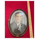 Antique Bubble Glass Frame