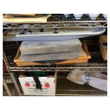 Breakfast Tray, 2 Storage Ottomans, and Ironing