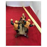 Cast Iron Baseball Bank