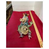 Heather Goldmind Dragon Candle Holder