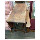 Antique Drop Side Table