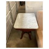 Antique Eastlake Marble Top Table