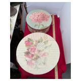 2 Decorative Storage Boxes