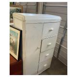 White Painted Armoire