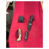 Camilus, Schrade, Police Knife Lot
