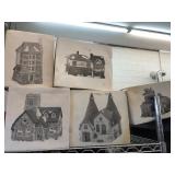 Dep 56 Dicken Christmas Village Houses