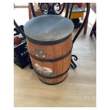 Cat Painted Barrel