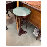 Marble Top Fern Stand