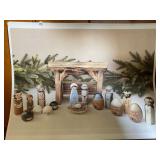 Handmade Nativity Set