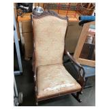 Antique Goose Neck Rocker