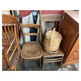 2 Chairs and Basket