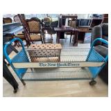 Vintage New York Times Newspaper Cart Advertising
