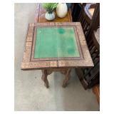 Antique Inlaid Game Table