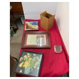 Art, Pottery, Earrings, and Decor Lot