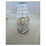 Civil War Bullets in Jar Lot