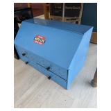 Autolite Service Vintage Parts Cabinet